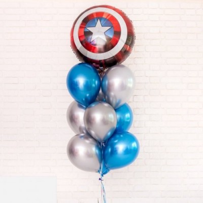 Воздушные шары Марвел Капитан Америка